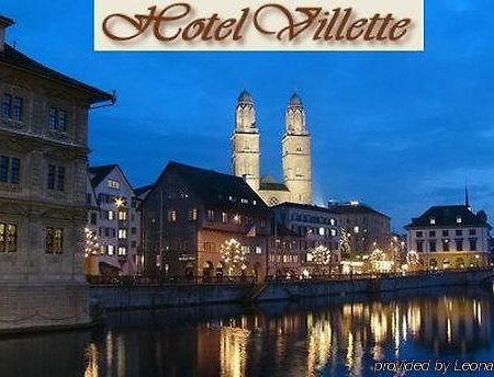 Hotel Villette City Center - Bellevue Цюрих Екстериор снимка