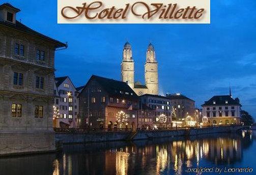 Hotel Villette City Center - Bellevue Цюрих Екстериор снимка